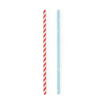 Assorted Stars and Stripes Straws