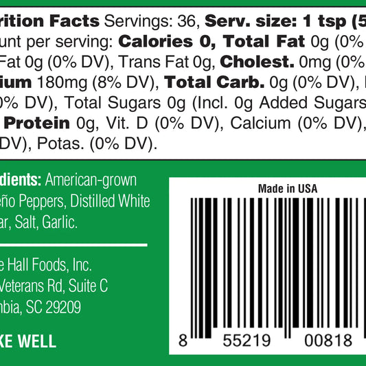 The General's Hot Sauce - Hooah Jalapeno