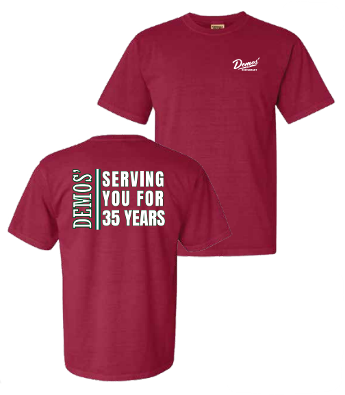 Demos' 35th Anniversary T-Shirt