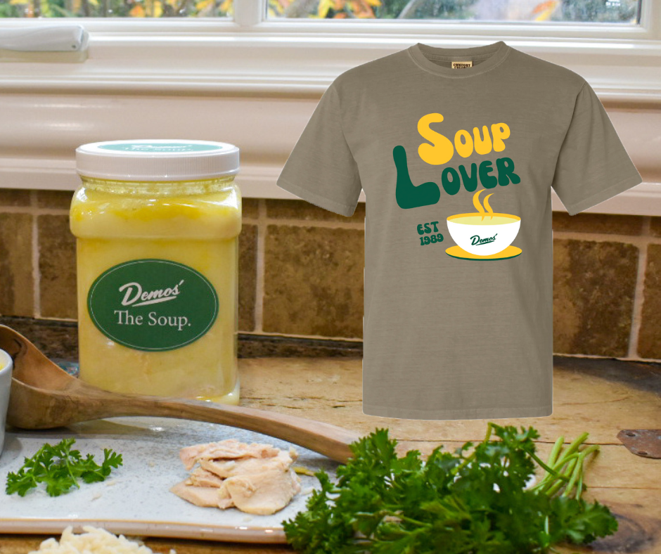 Demos' Baked Chicken & Rice Soup Care Package