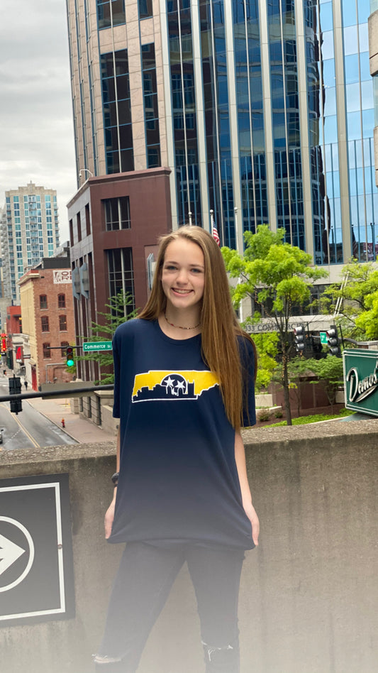 Skyline T-shirt. Short Sleeve, soft style t