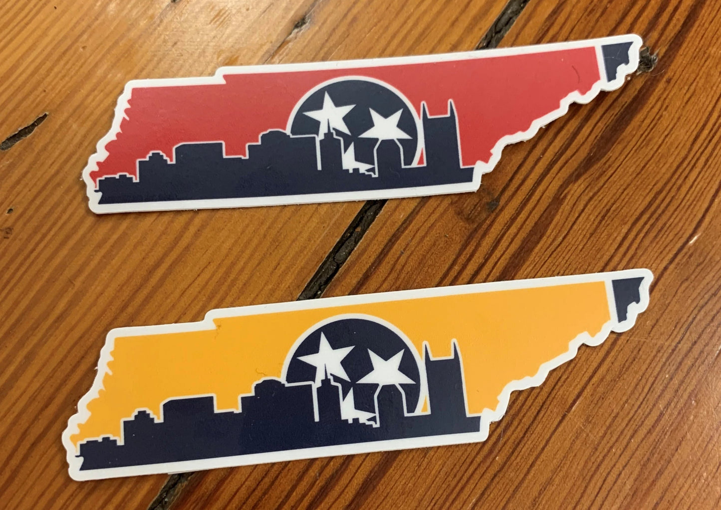 Skyline Vinyl Sticker