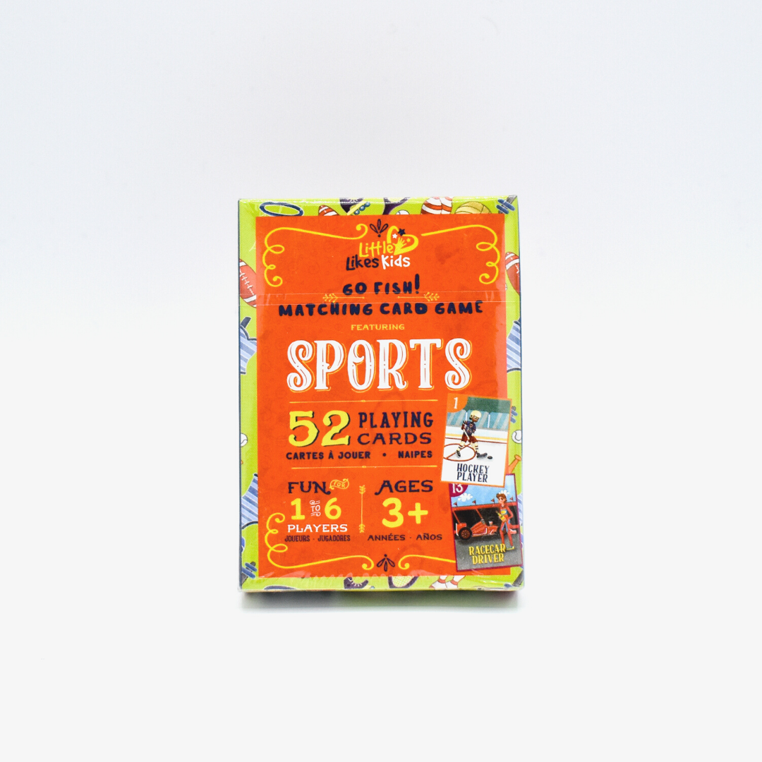 Sports Go Fish! Playing Cards