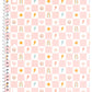 Checkerboard Spiral Notebook