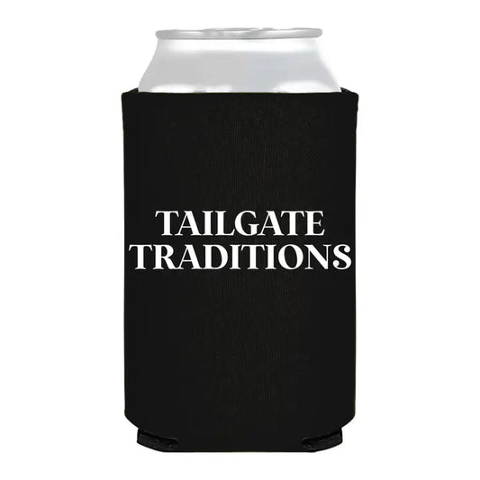 Tailgate Traditions Black Can Cooler