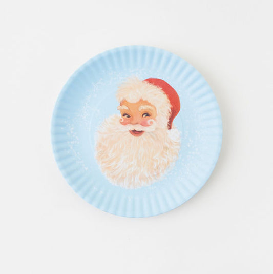 Santa Melamine Plates