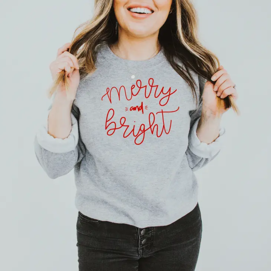 Merry & Bright Sweatshirt
