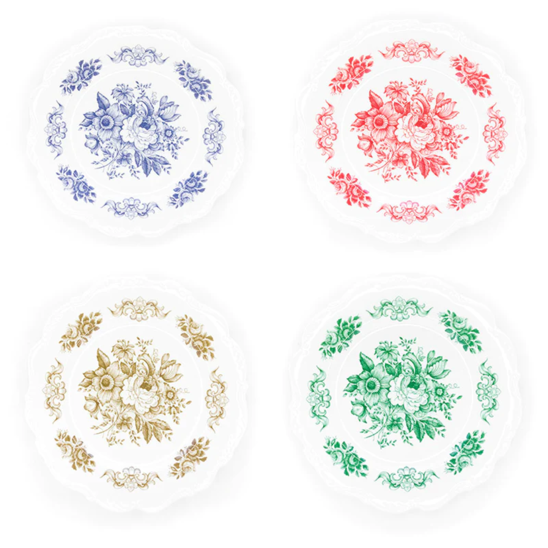 Tolie Scalloped Melamine Plates