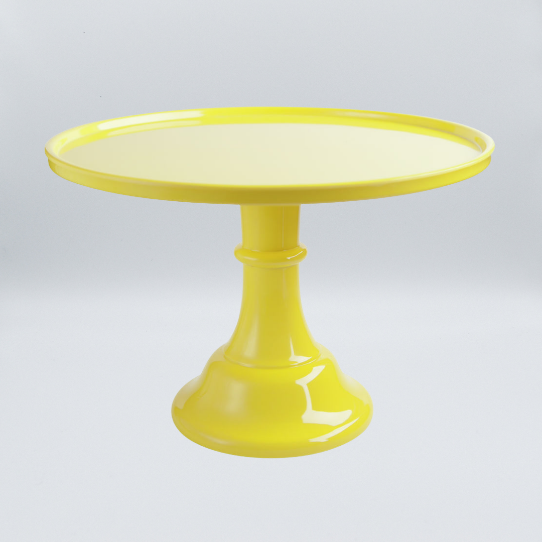 Yellow Melamine Cake Stand