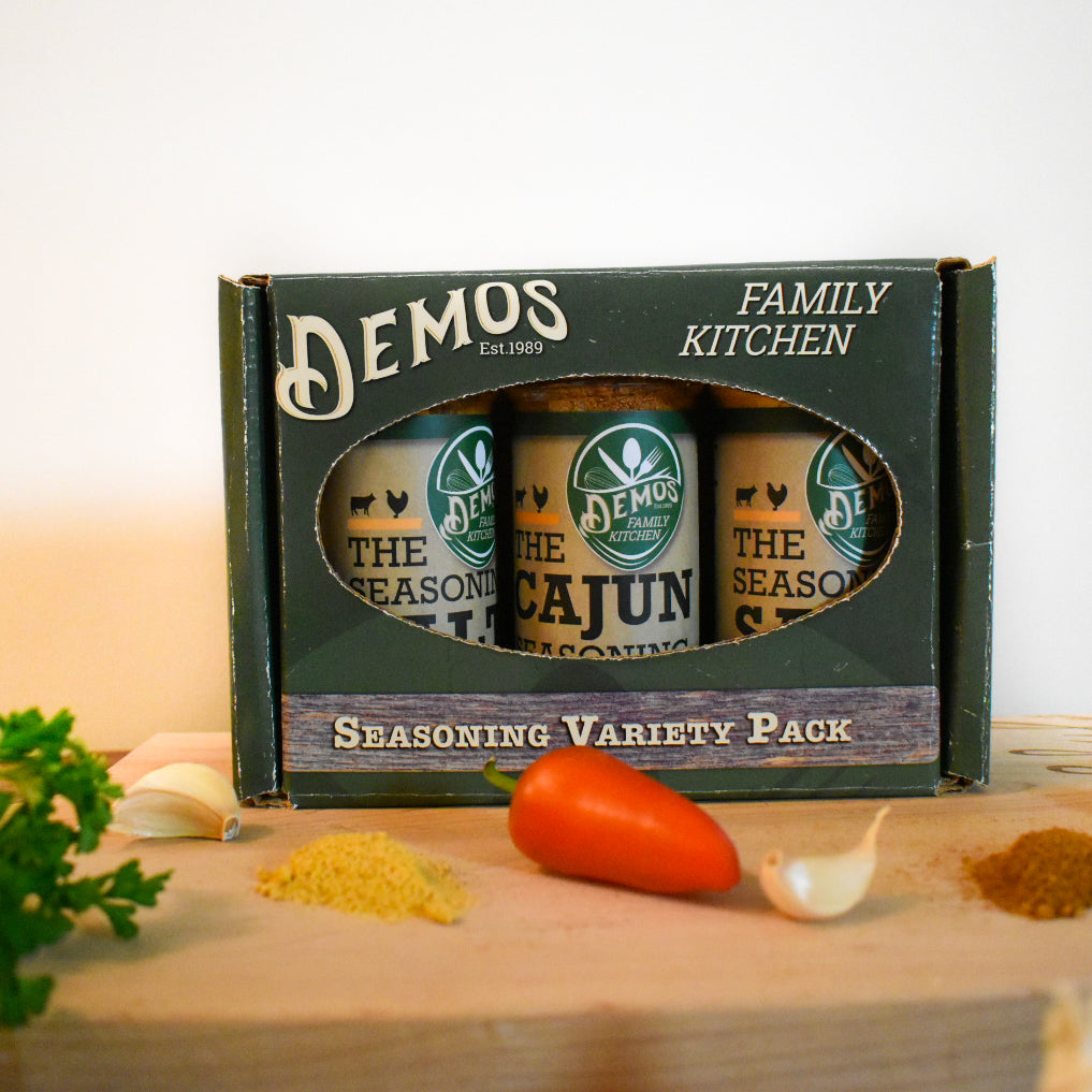 Demos Family Kitchen Seasoning Trio