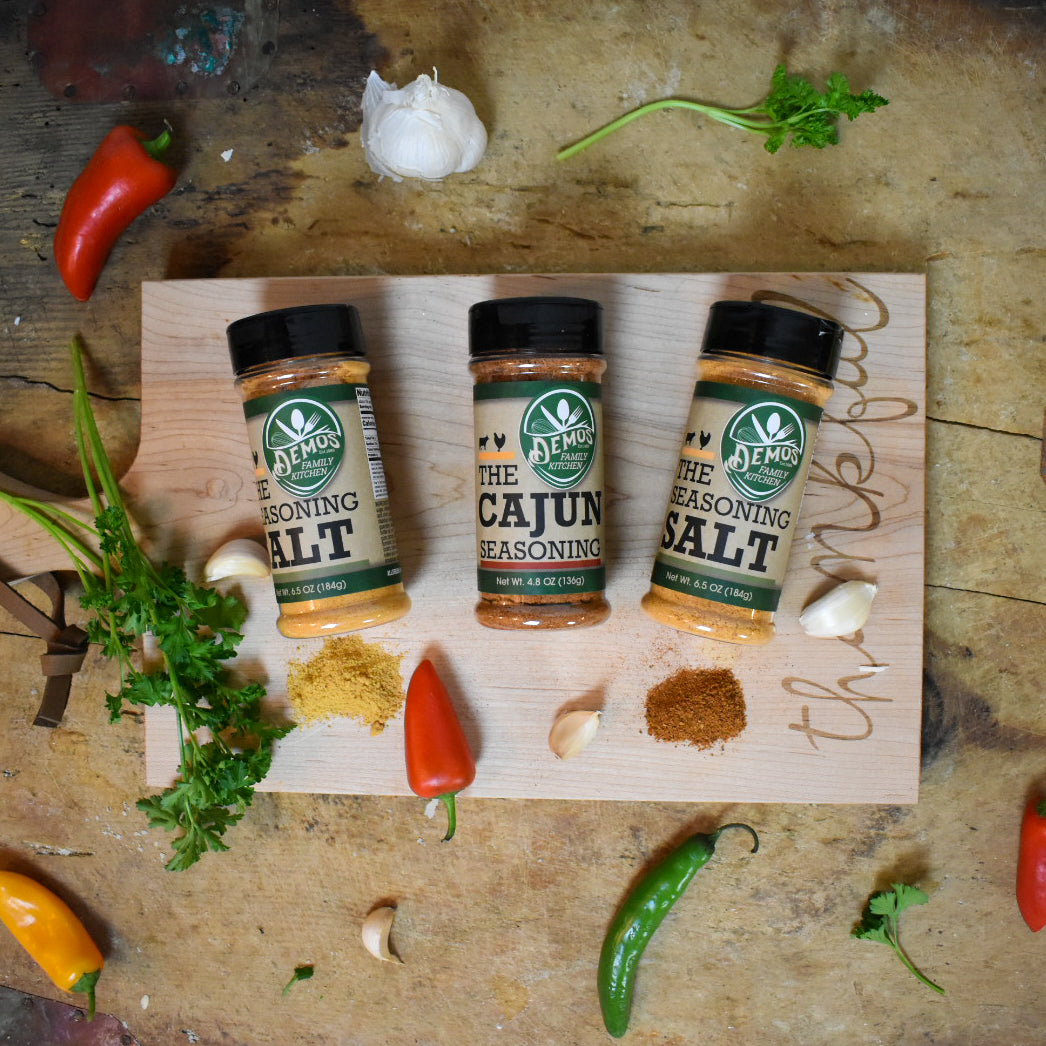 Demos Family Kitchen Seasoning Trio